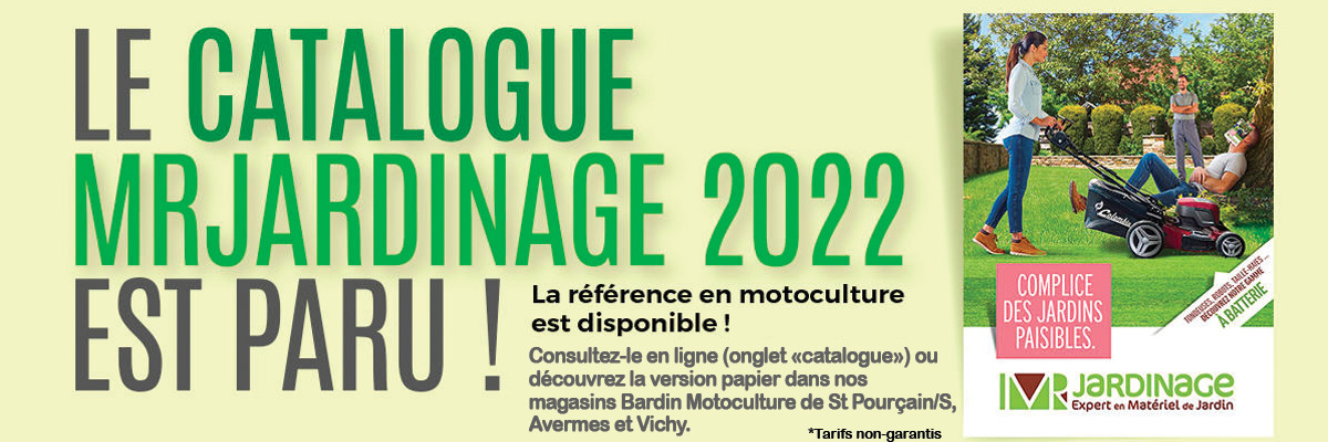 lancement catalogue nouveau bardin motoculture 2022