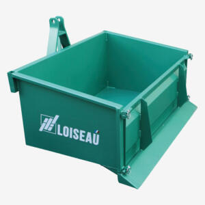 BENNE ARRIERE AVEC RABOT 120CM
