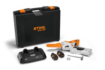 SCIE DE JARDIN STIHL GTA26 + BATTERIE + CHARGEUR + COFFRET DE TRANSPORT
