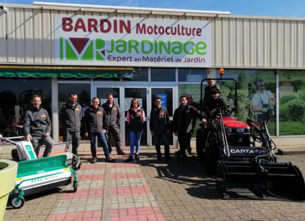 Photo d'équipe du magasin de St Pourçain sur Sioule