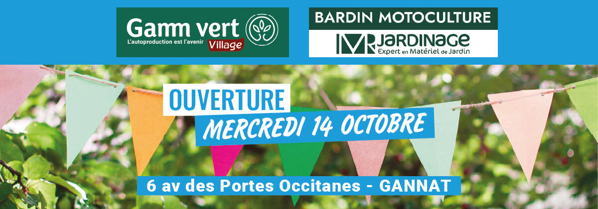 Ouverture de magasin à Gannat